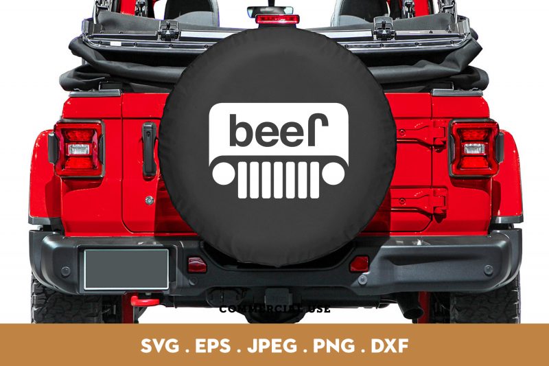 Beer Jeep t shirt design for sale