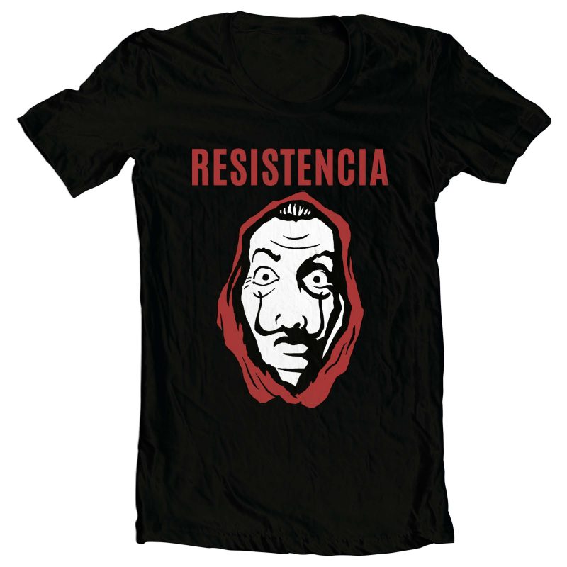 Resistance t shirt design for sale