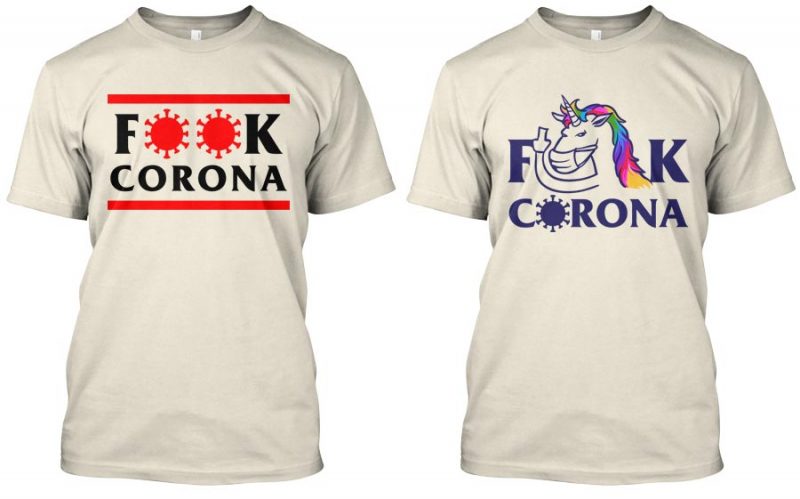 20 Designs BUNDLE Fight COVID-19 t shirt design for printify