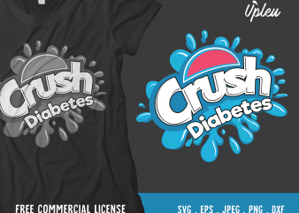 Crush Diabetes buy t shirt design