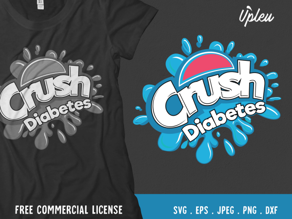 Crush diabetes buy t shirt design