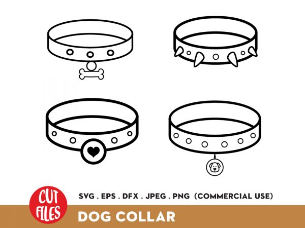 Dog collar buy t shirt design artwork