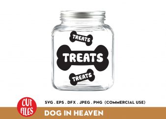 Dog Treat buy t shirt design for commercial use