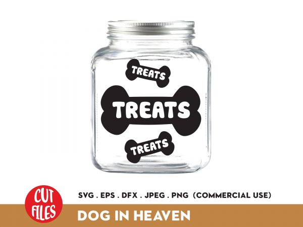 Dog treat buy t shirt design for commercial use