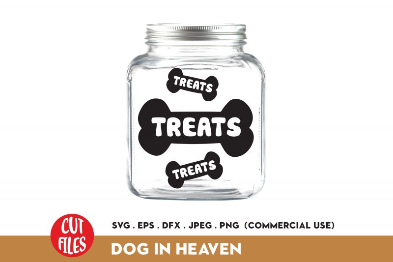 Dog Treat buy t shirt design for commercial use