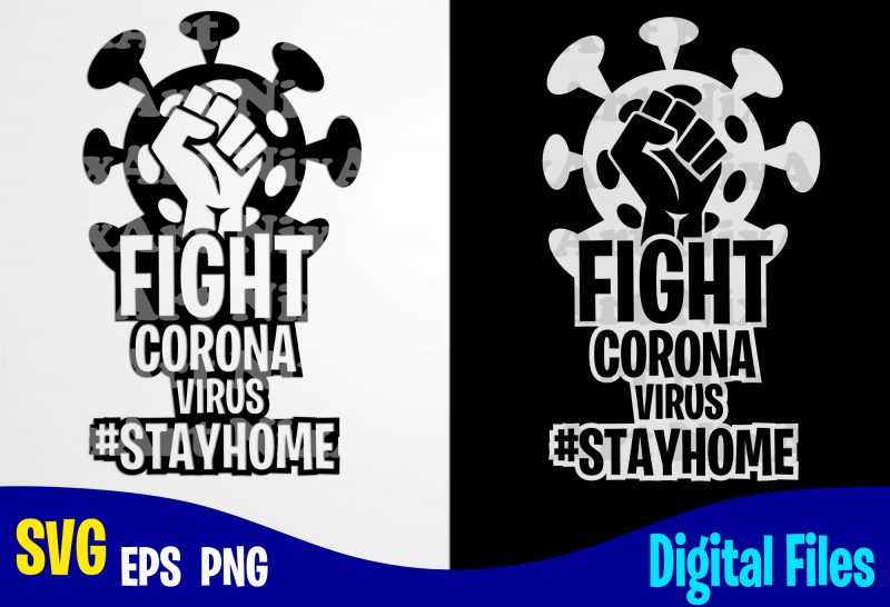 40 designs bundle Nurse & coronavirus, Funny Coronavirus designs bundle svg eps, png files for cutting machines and print t shirt designs for sale