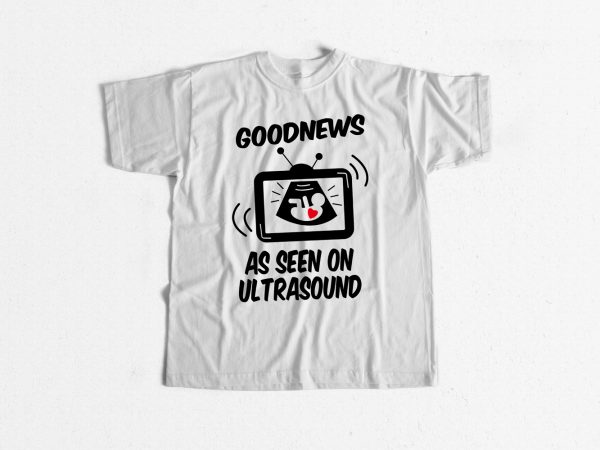 Goodnews pregnancy ready made t-shirt design