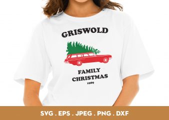 Griswold Family Christmas t-shirt design png