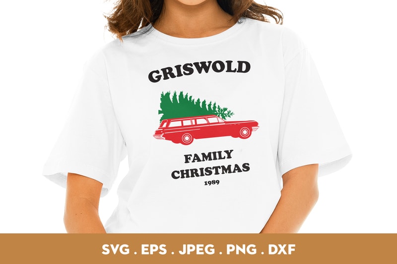 Griswold Family Christmas t-shirt design png - Buy t-shirt designs