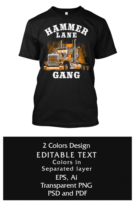 Hammer Lane Gang buy t shirt design