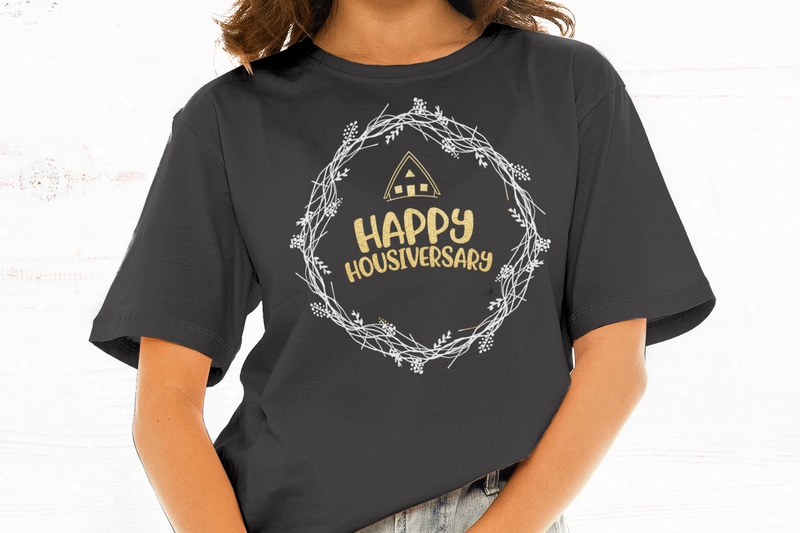 Download Happy Housiversary t shirt design for sale