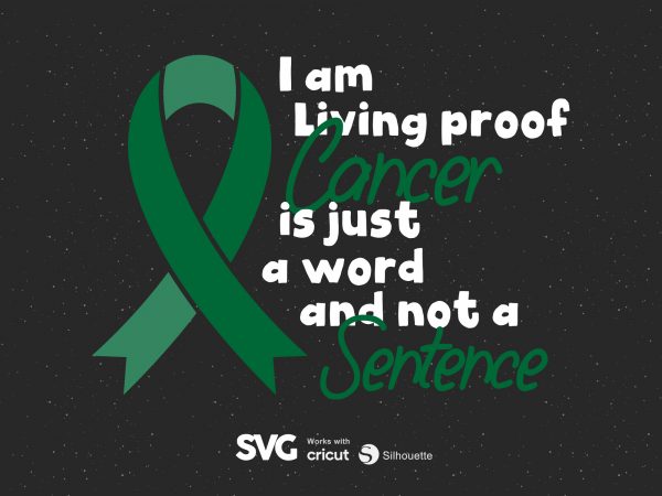 I am living proof brain injury is just a word and not a sentence svg t-shirt design for sale