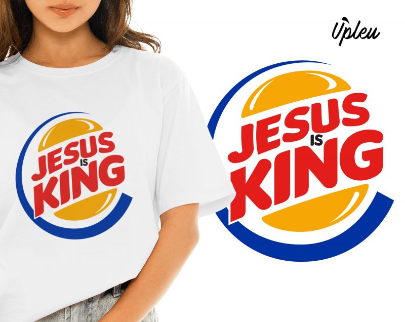 Jesus is King t-shirt design png