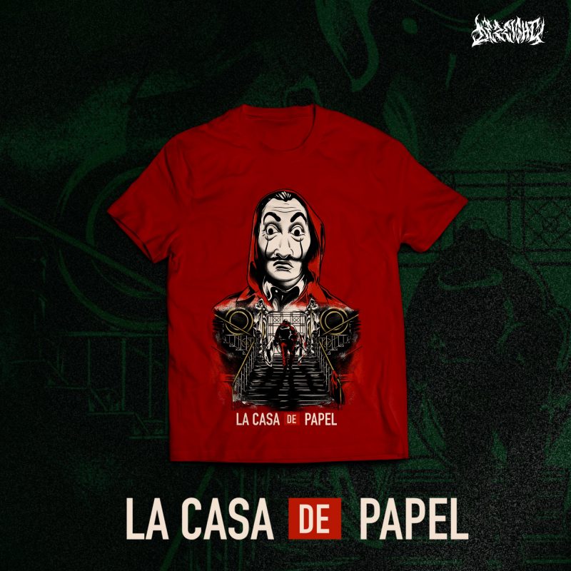 MONEY HEIST – LA CASA DE PAPEL tshirt design