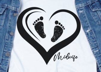 Midwife Natural SVG – Midwife – Babby – Funny Tshirt Design