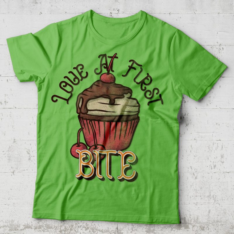 Love At First Bite buy t shirt design