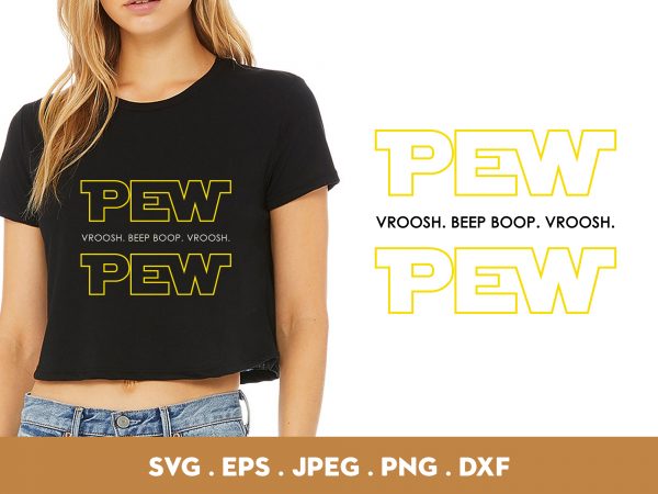 Pew pew pew t shirt design to buy