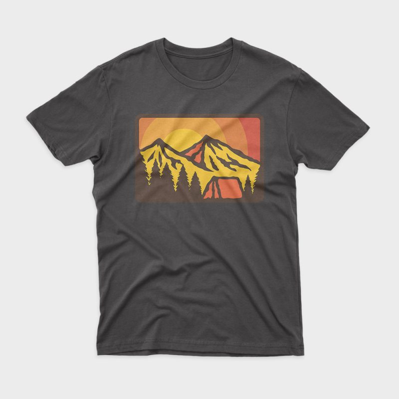 Camping ready made tshirt design - Buy t-shirt designs