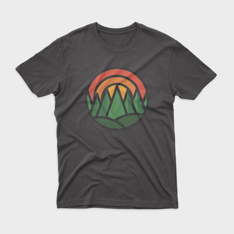 Great Nature t shirt design for purchase