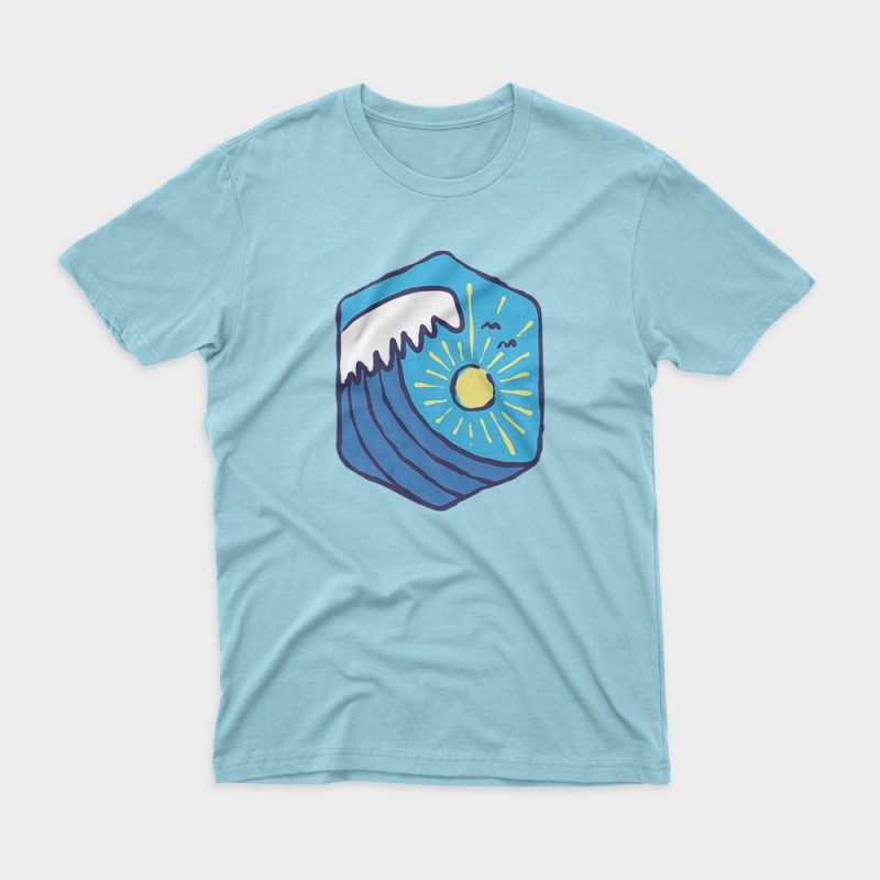 Great Wave buy t shirt design