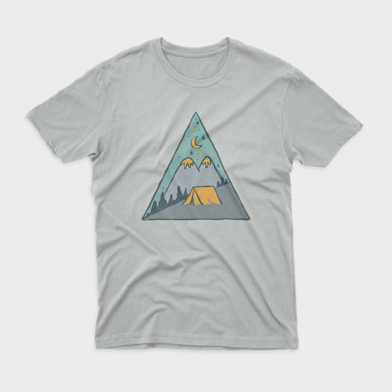 Camp Triangle shirt design png