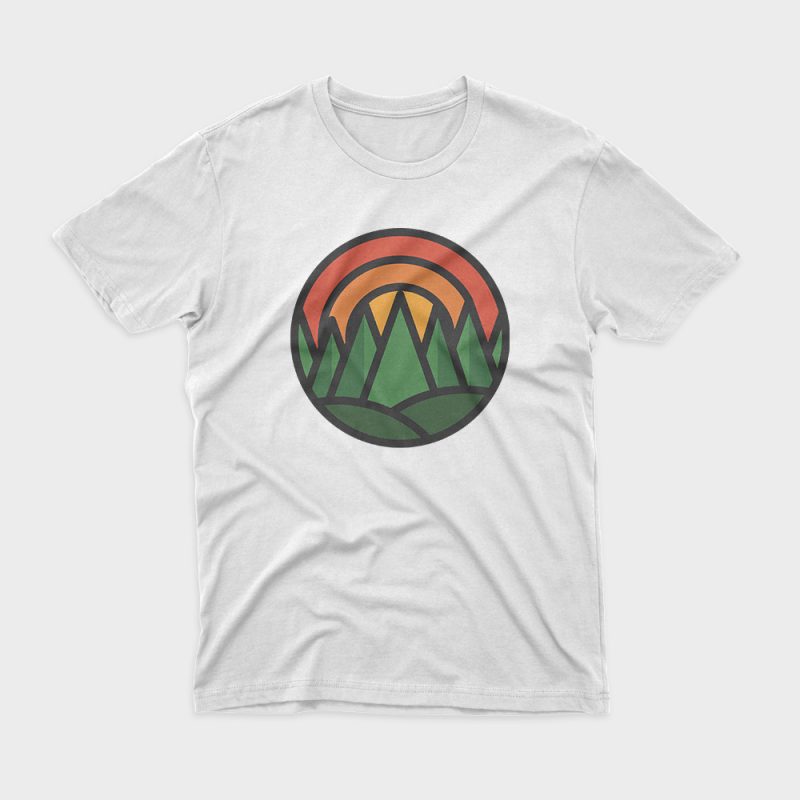 Great Nature t shirt design for purchase