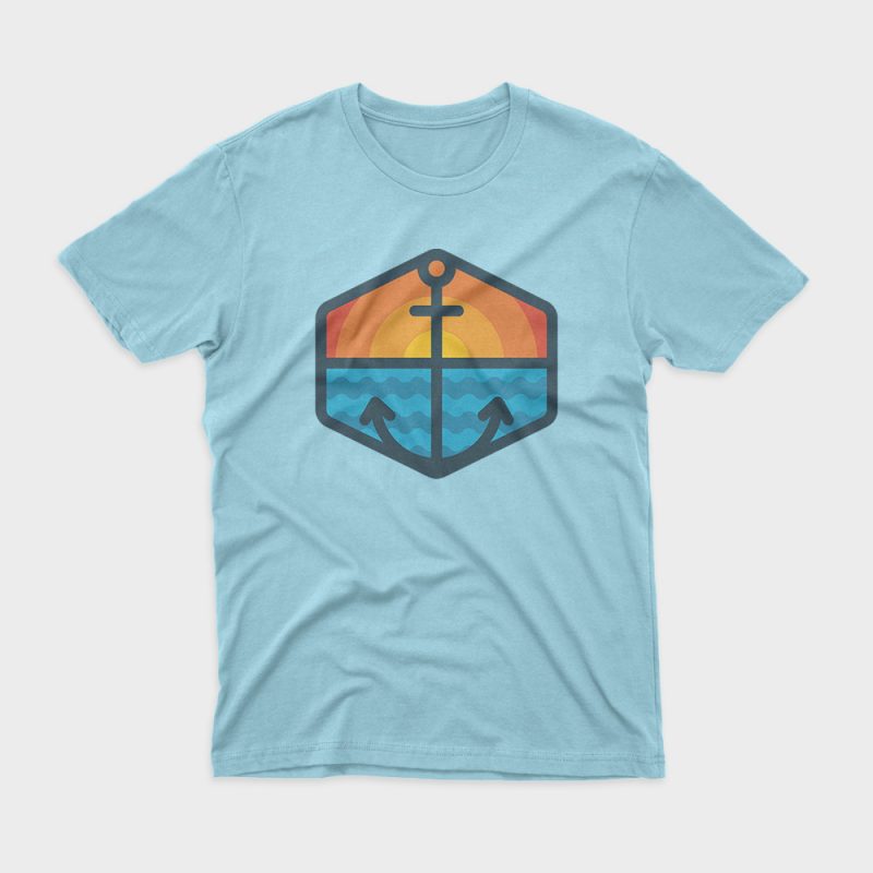 Anchor buy t shirt design for commercial use