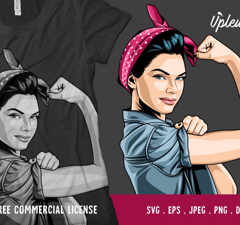 Download Rosie The Riveter Buy T Shirt Design Artwork