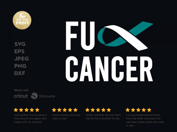 Fu cancer t-shirt design png Fu cancer t-shirt design png