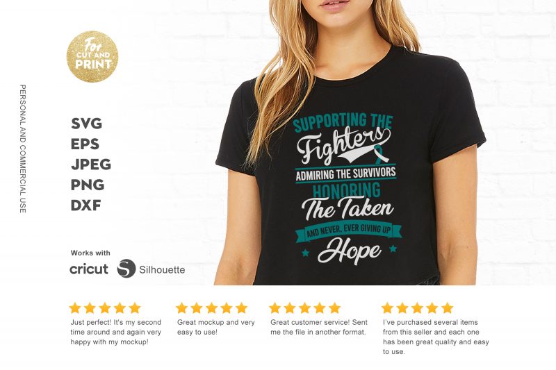 Cancer Awareness 2 print ready t shirt design
