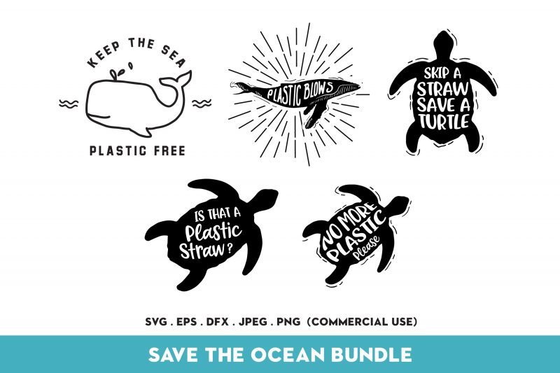 Save The Ocean Bundle buy t shirt design