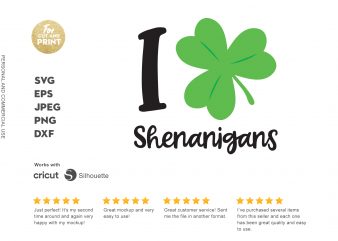 Shenanigans t shirt design to buy