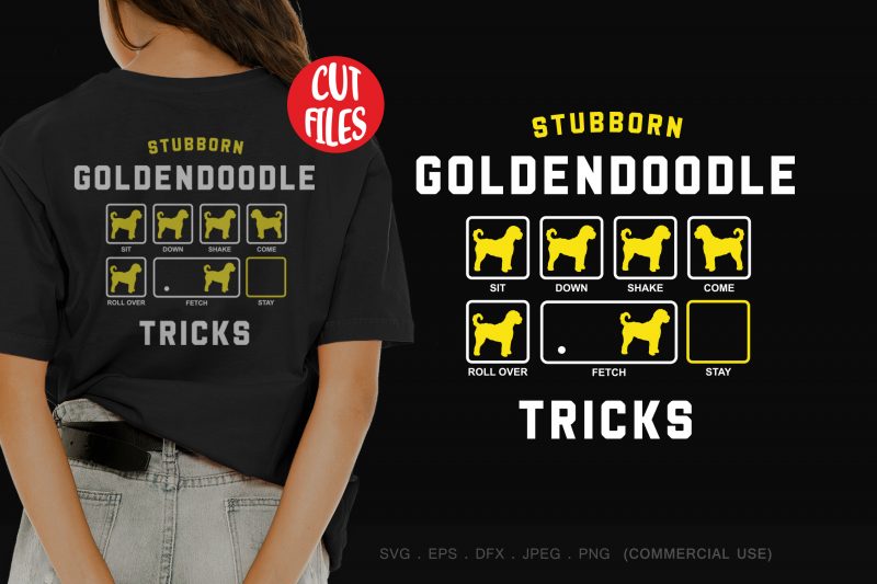 Stubborn goldendoodle tricks buy t shirt design