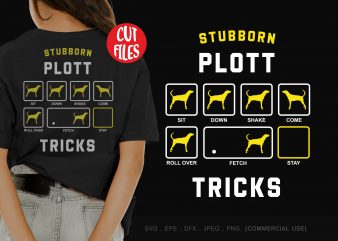Stubborn plott tricks buy t shirt design artwork