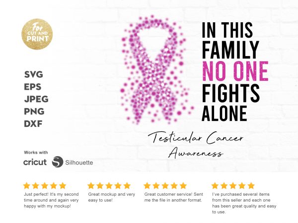 Testicular cancer awareness t shirt design for download