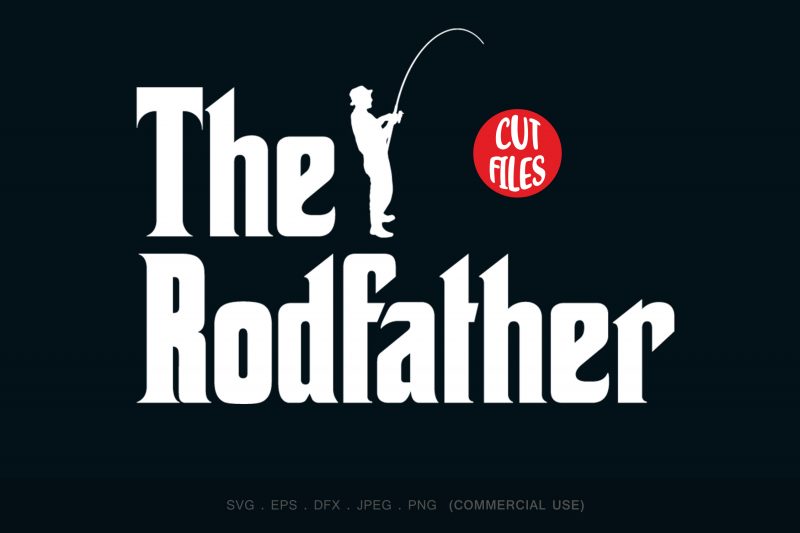 The rodfather t-shirt design for sale