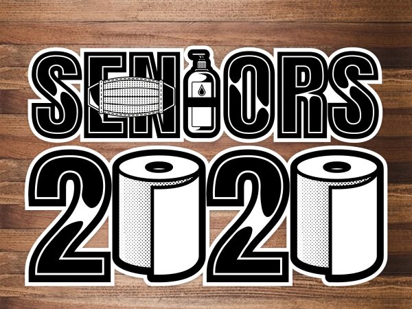 Seniors 2020 svg file – t-shirt design for commercial use