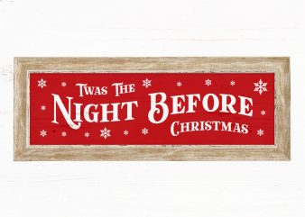 Twas The Night Before Christmas buy t shirt design artwork