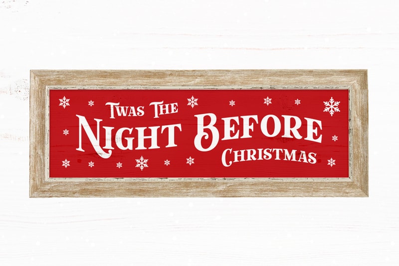 twas the night before christmas t shirt