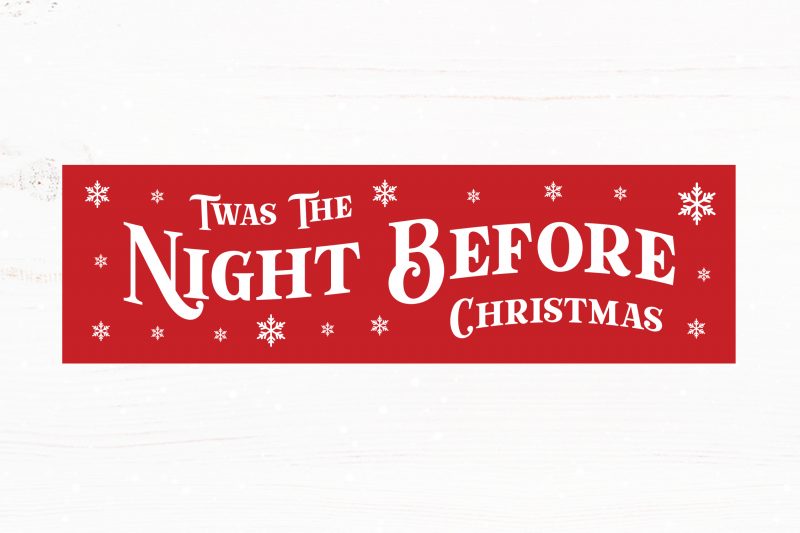 Twas The Night Before Christmas buy t shirt design artwork