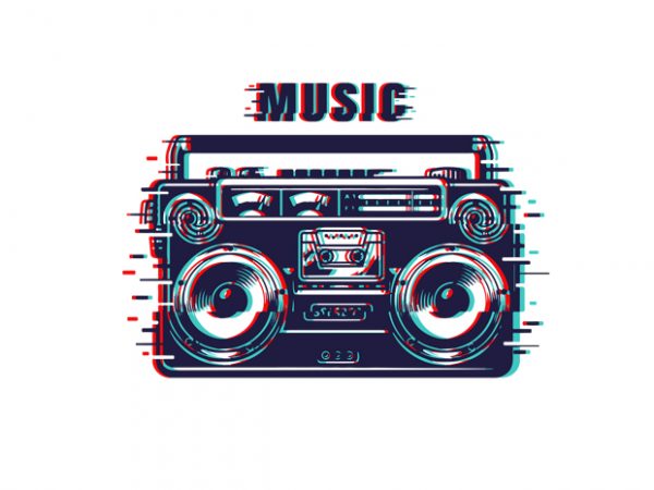 Music ready made tshirt design