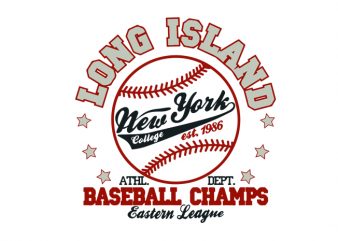 BASEBALL CHAMPS t shirt design template