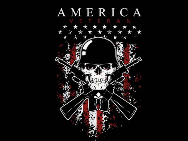 America buy t shirt design artwork