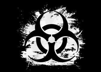 Biohazard ready made tshirt design