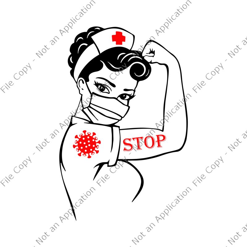 Nurse svg, nurse 2020 svg, nurse stop corona, Stop corona, Stop covid 19 svg, Stop covid 19 t shirt design for purchase