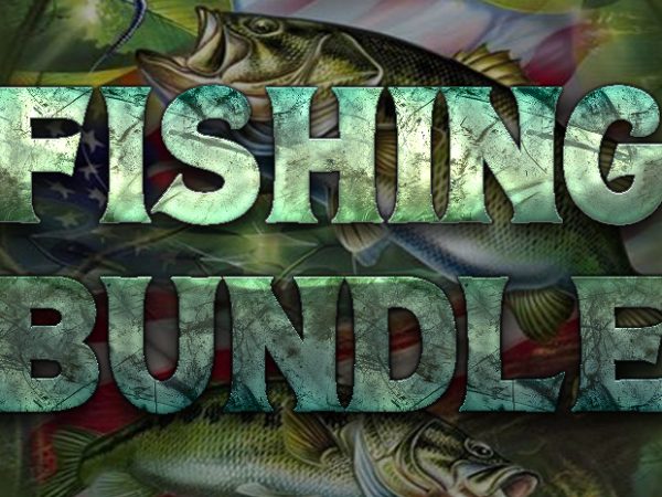 Fishing bundle t shirt graphic design