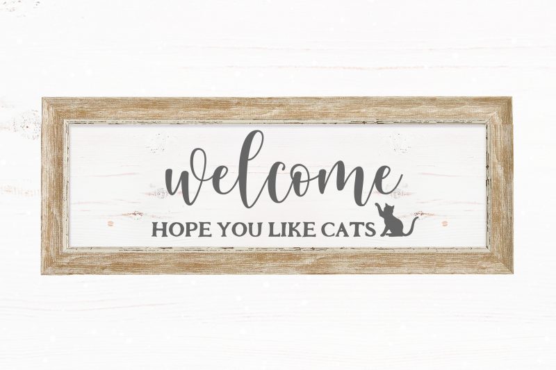 Welcome Hope You Like Cats t shirt design to buy