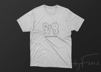 BAKAYARO | Japanese T shirt design