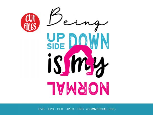 Being up side down is my normal t-shirt design for commercial use
