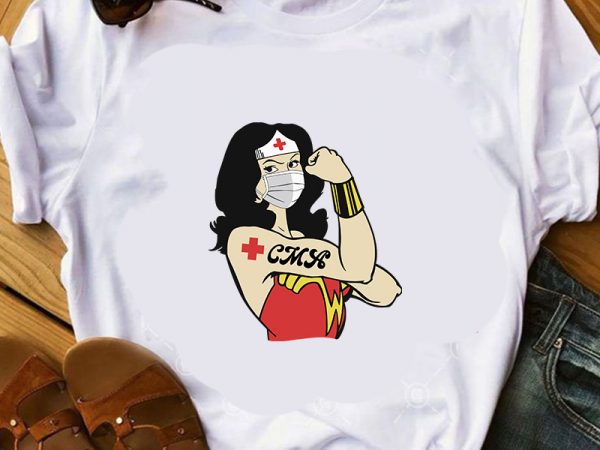 Cma wonder woman, coronavirus, covid 19 svg buy t shirt design for commercial use